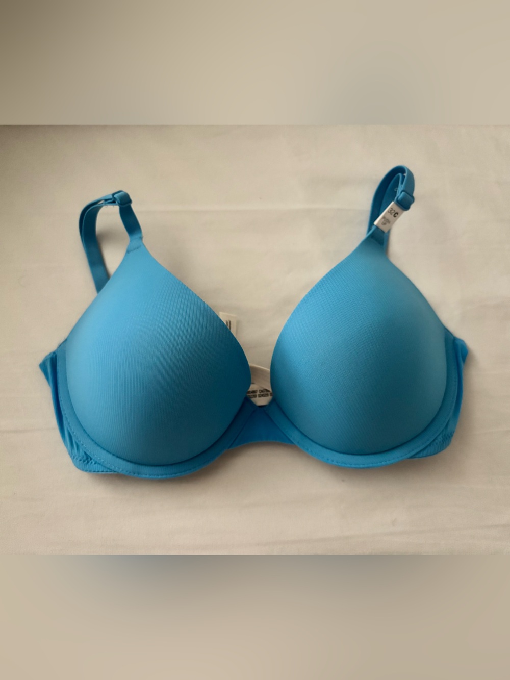 PINK Victoria's Secret Blue Molded T-Shirt Bra